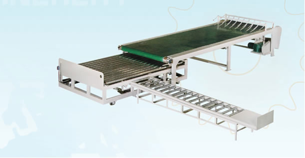 DMT-120 paper sheet delivery and side conveyer