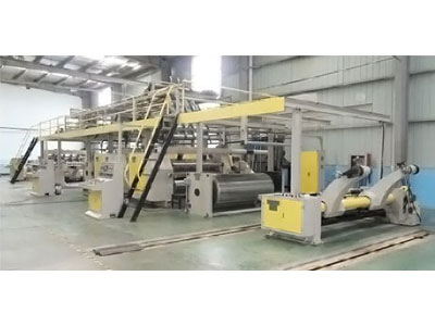 2 layer corrugated cardboard production line
