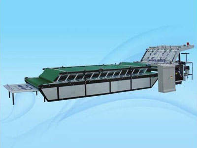 Semi automatic Flute laminating machine