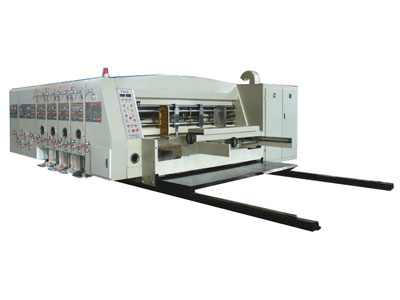 automatic flexo printing,slotting & die-cutting machine
